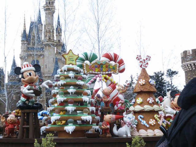 ディズニー　クリスマス　混雑